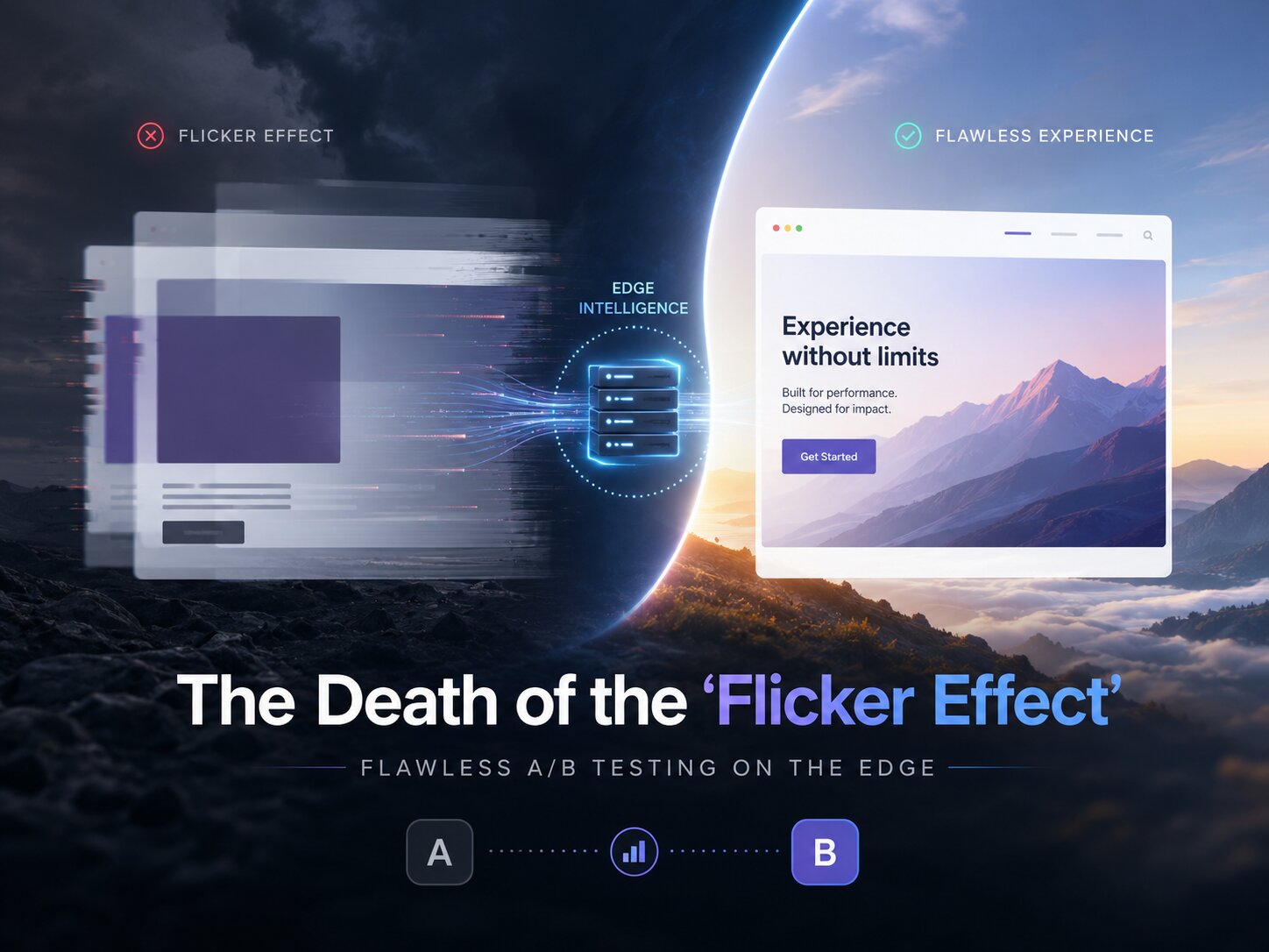 La Mort de l'« Effet de Scintillement » : Des Tests A/B Impeccables sur le Edge